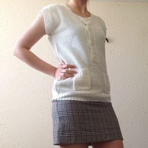 M Ami Sanzuri crocheted sweater beige/ivory